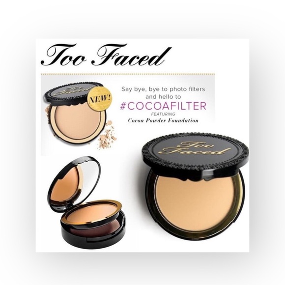 Deadstock: new Too Faced ☻ Cocoa Powder Matte Rose Petal Finish ☻ Deep Tan ☻︎ - Picture 3 of 16